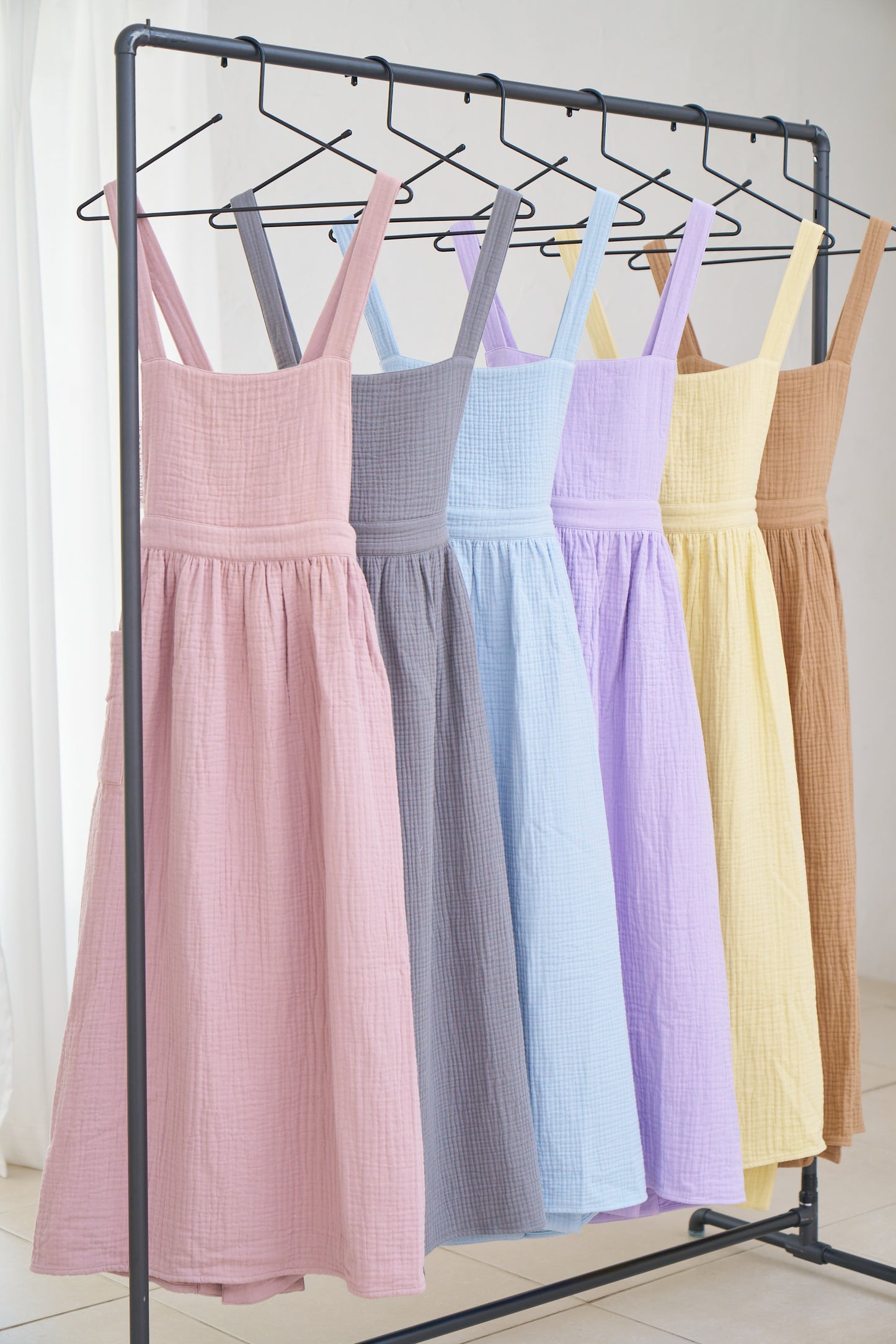 COTTON GAUZE APRON – Parsley