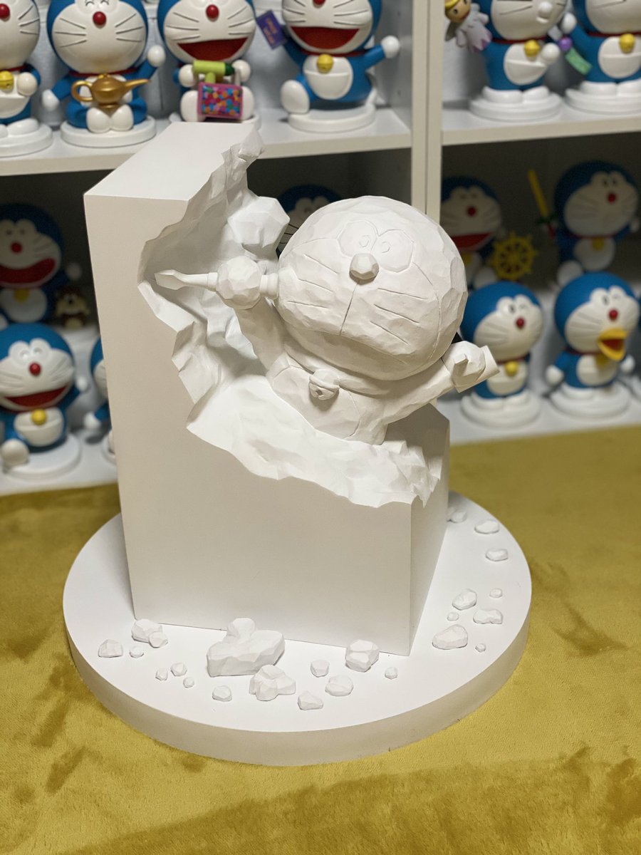 彫刻家ドラえもん White Ver. めっちゃいい！！！ 素敵！！！