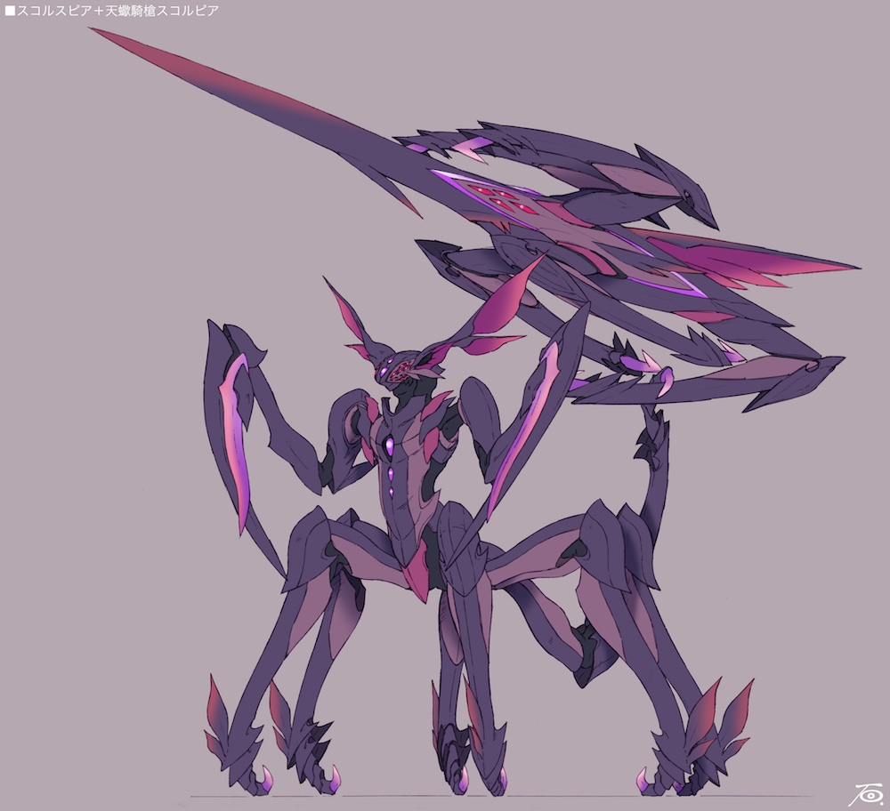 天蠍神騎スコル・スピア」と新ブレイヴ「天蠍騎槍 スコルランス」です。