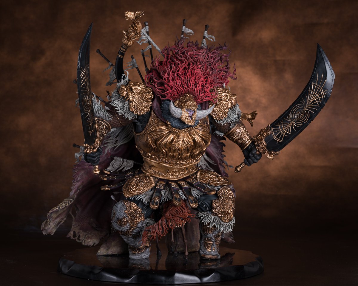 ELDENRINGより、星砕きのラダーン を作成しました。WFにてガレージ