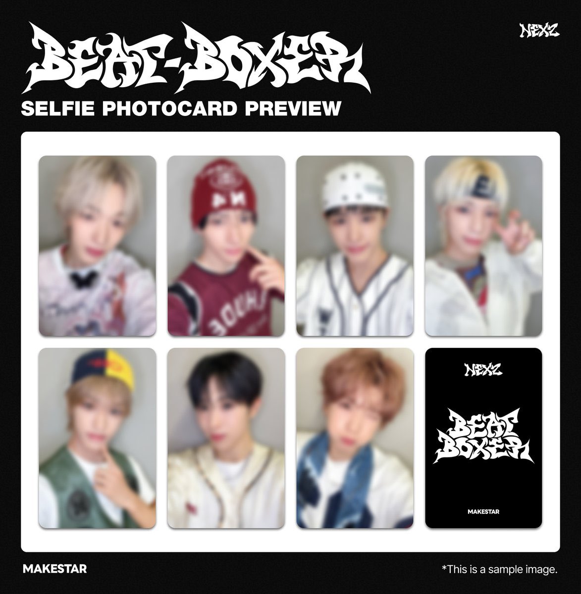 NEXZ beatboxer makestar メクス 台北 当選者限定トレカ NEXZ】MAKESTAR Beat-Boxer トレカ メクス 全員 オール - メルカリ