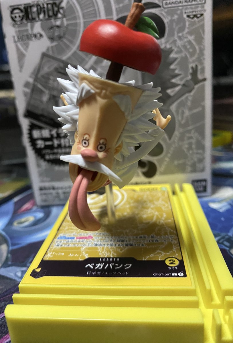 レカフィグフィギュアDr.ベガパンク届きました🍎 原作イラストリーダー