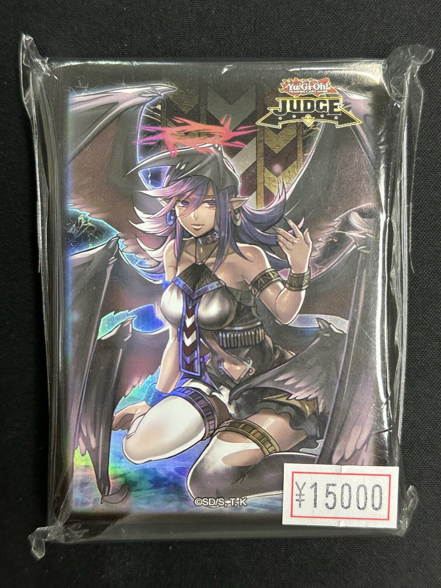 遊戯王 スリーブ】 堕天使イシュタム【JUDGE 未開封】 ￥15,000- 入荷