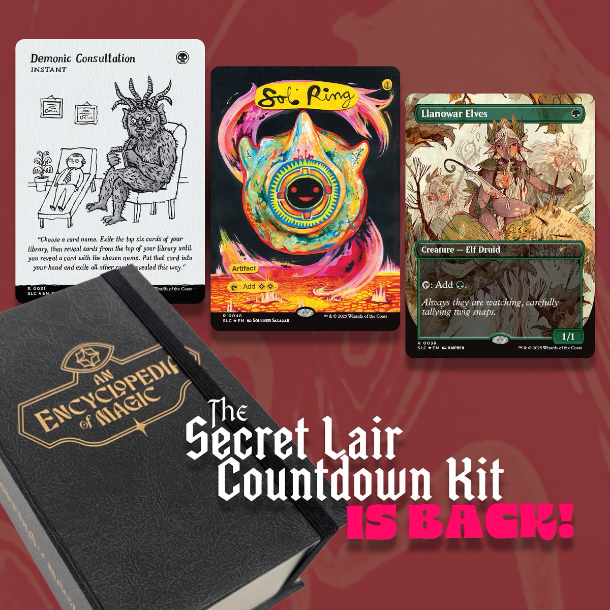 Secret Lair】 『Secret Lair Countdown Kit: An Encyclopedia of