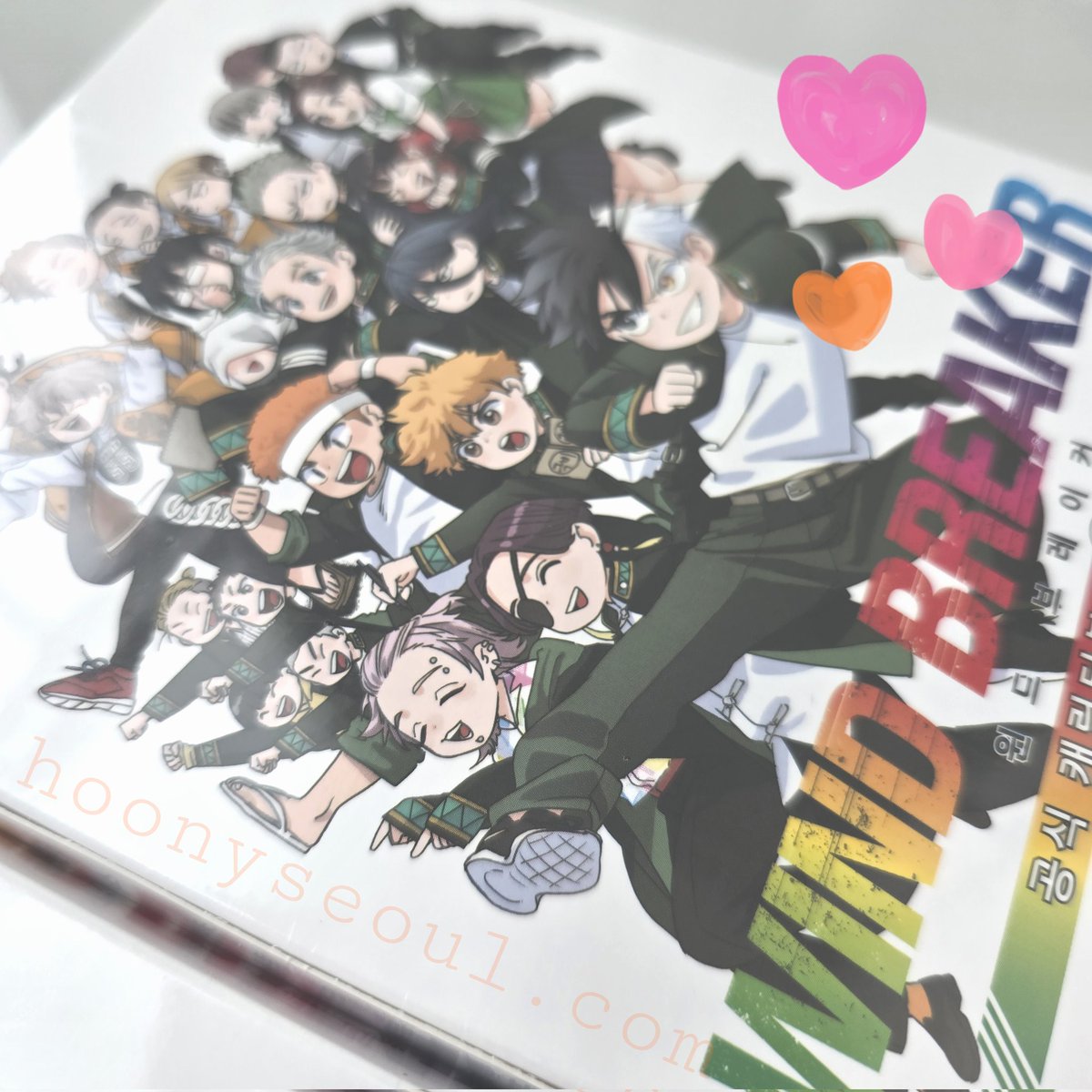 📢 📚韓国限定✨ WIND BREAKER（ウィンドブレーカー） キャラクター