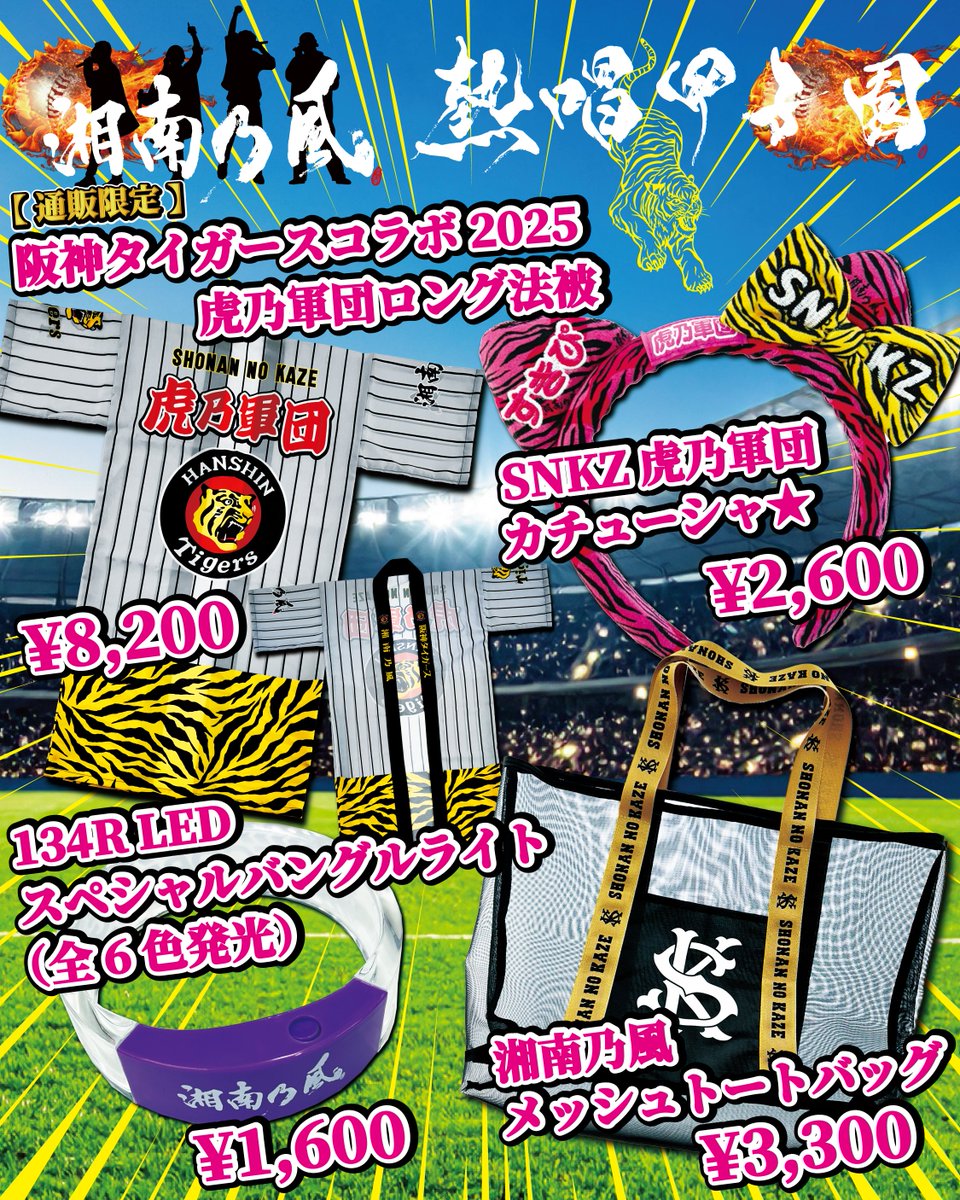 ーーーーー 熱唱甲子園 アイテム紹介🛒 ーーーーー 📌【通販限定】阪神