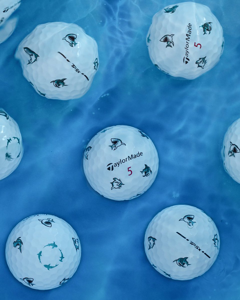 限定アイテム「TP5/TP5x pix™ シャーク」ボール登場🦈 サメのように