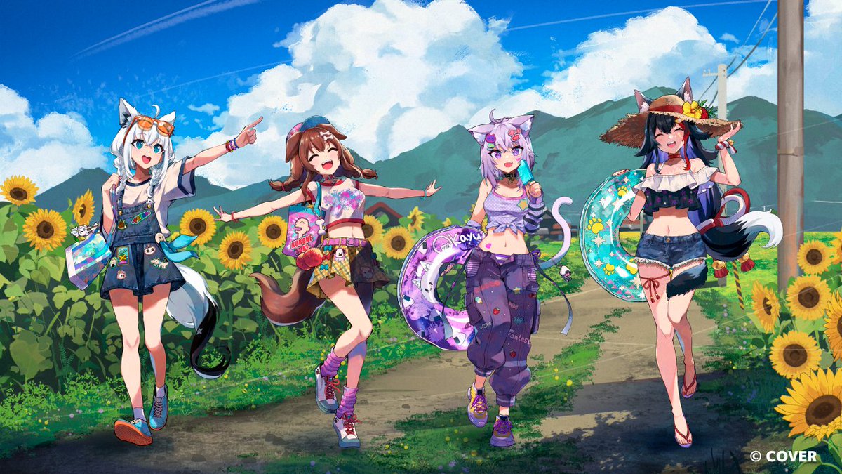 デザインさせていただいた三面図が公開されました！🌞🌴🌺✨ 白上