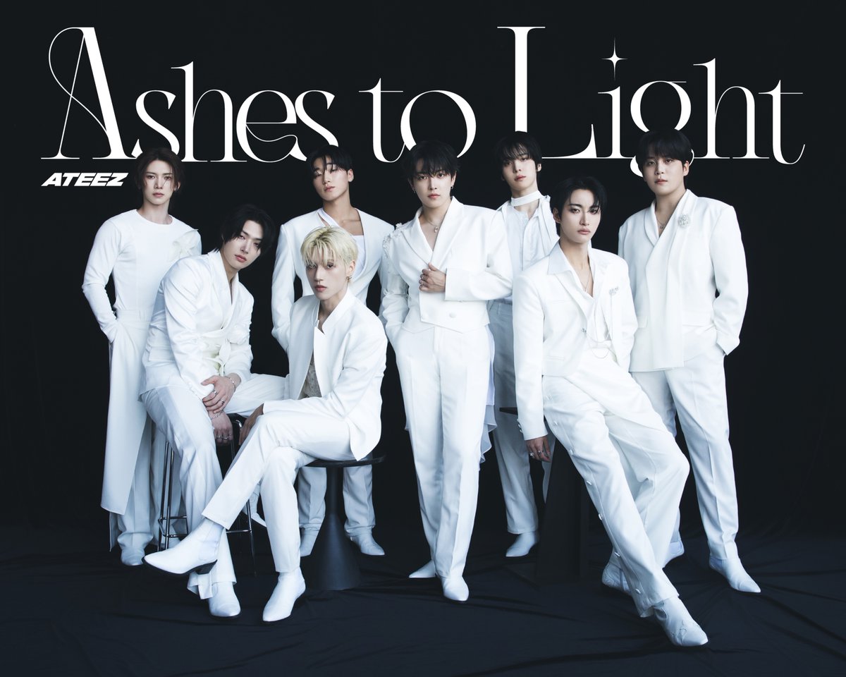 📢] ATEEZ JAPAN 2ND FULL ALBUM「Ashes to Light」 2025年9月17日（水