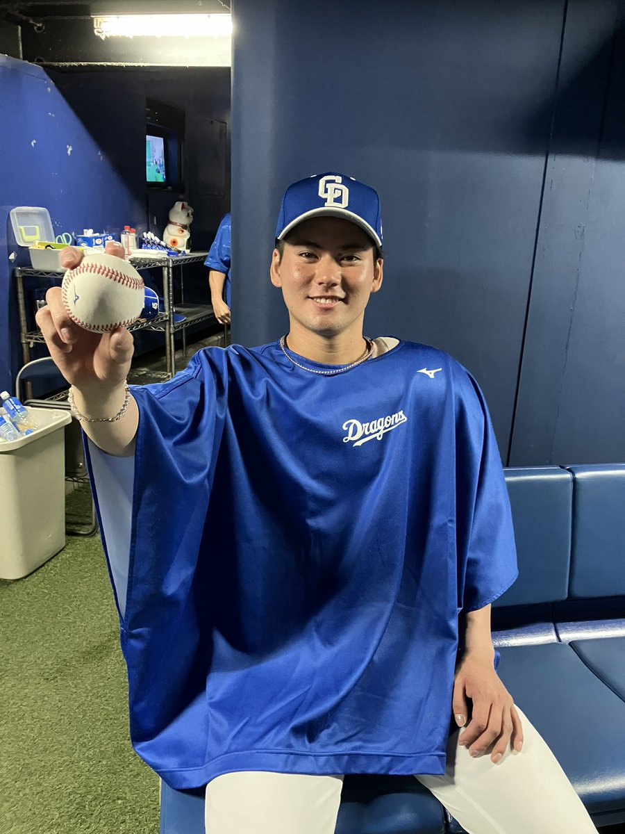 どらほ〜！ お待たせしました‼️ 今日のヒーローは 8回 3失点 プロ初