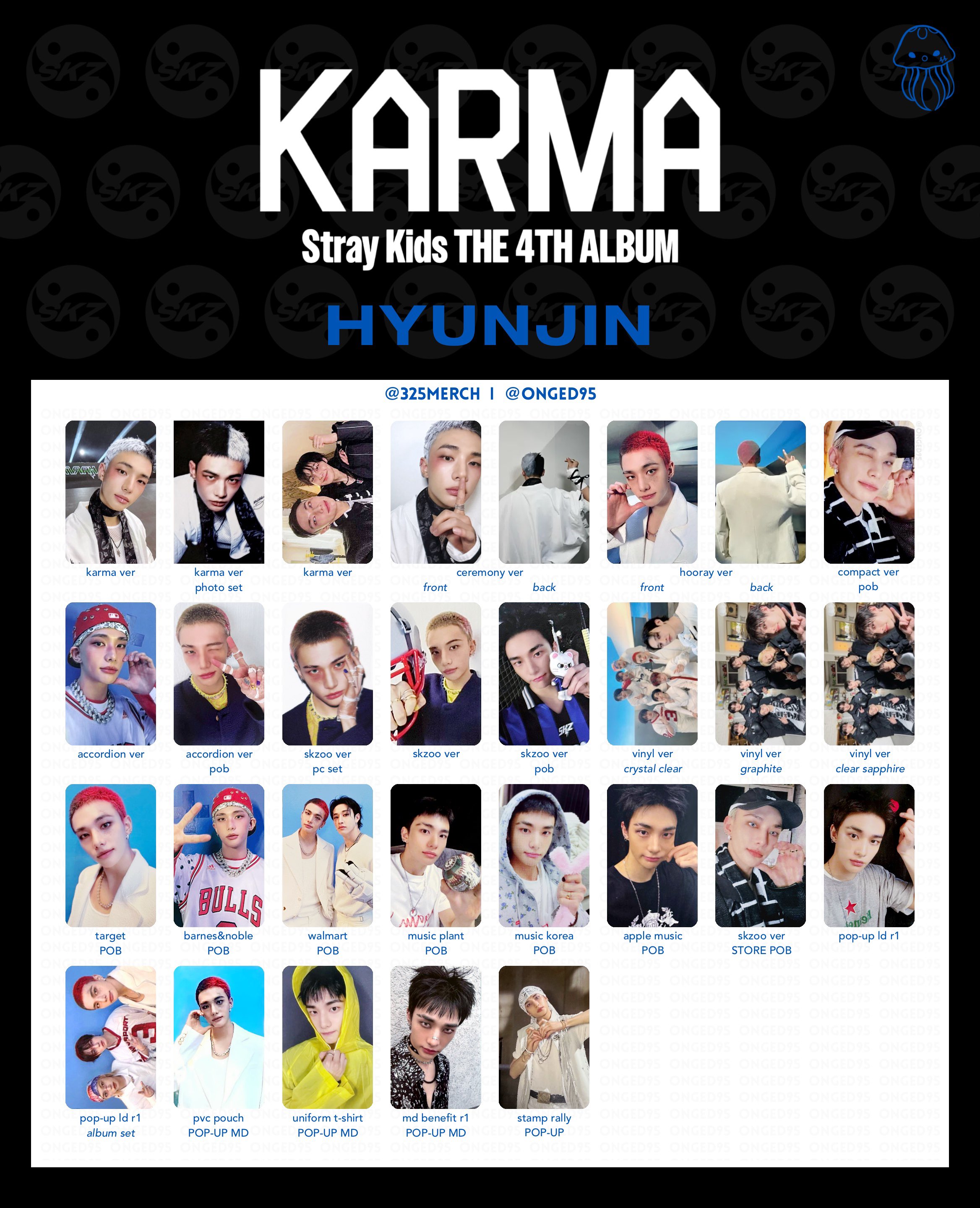 straykids スキズ karma KMS3.0 中華 all 8種 コンプ straykids スキズ