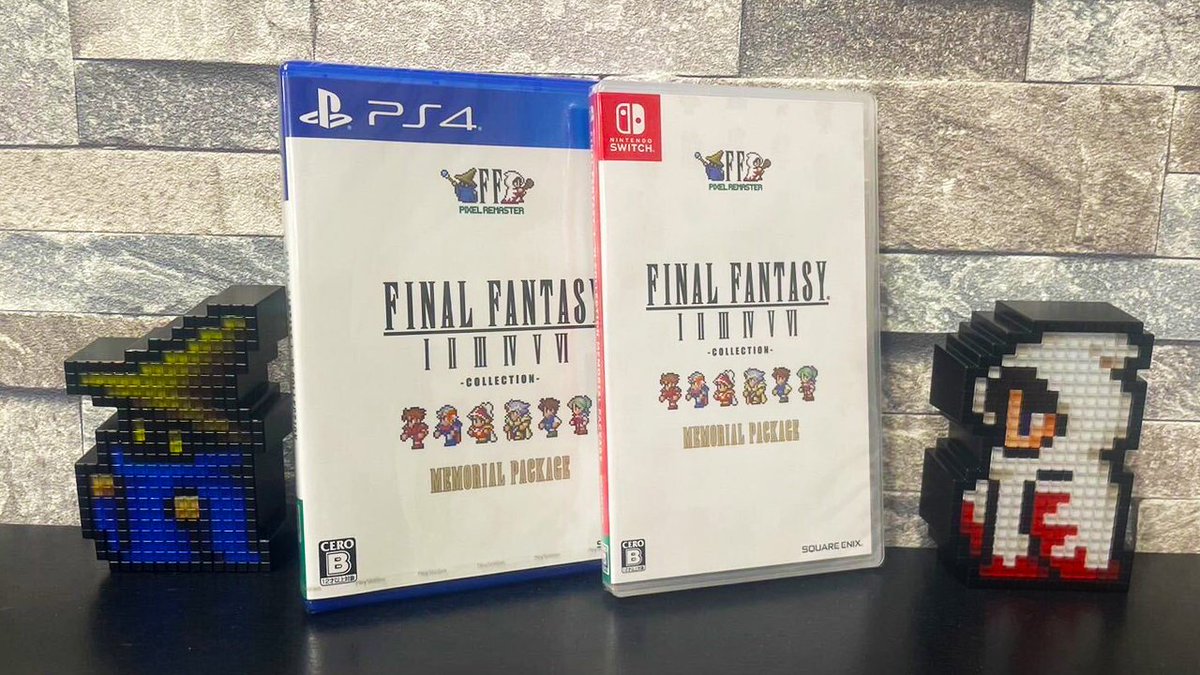 📢 本日発売🎉 『ファイナルファンタジーI-VI コレクション メモリアル