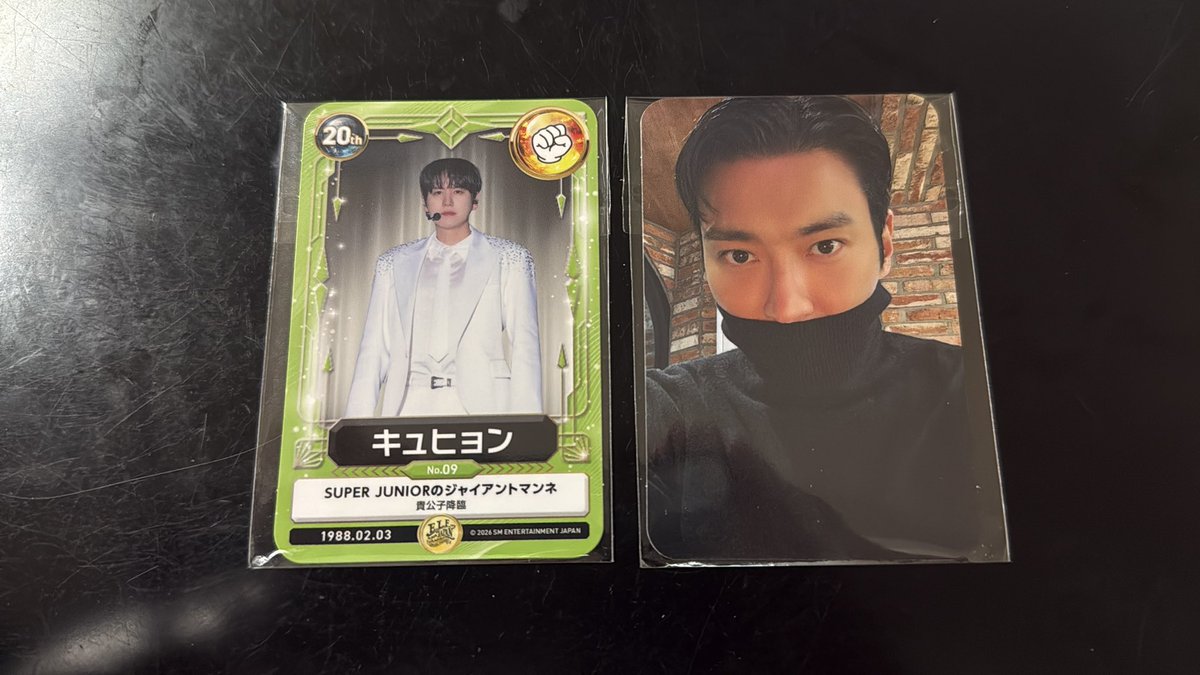 super junior キュヒョン Restart マレ－シア 入場 トレカ super