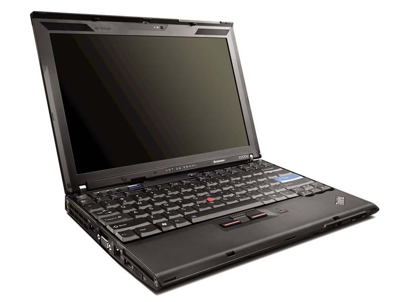 レノボ、軽量/長時間駆動の12.1型モバイル「ThinkPad X200s」