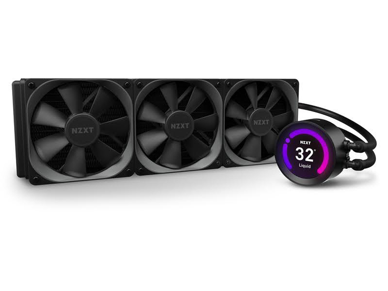 NZXT、ヘッド部に2.36型円形液晶を搭載した簡易水冷CPUクーラー - PC Watch
