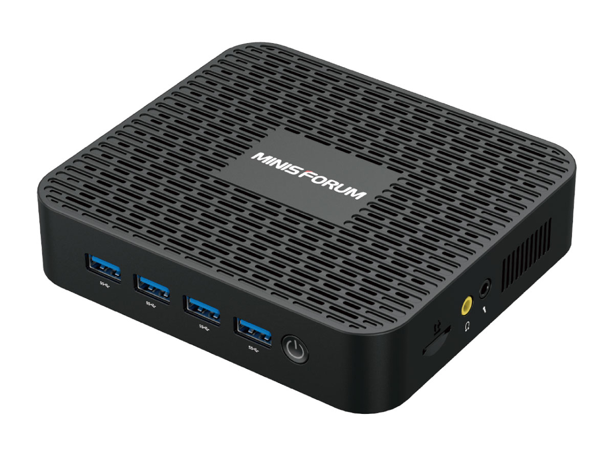 MINISFORUM、薄さ30mmで2画面出力対応のミニPC - PC Watch