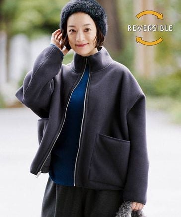 リバーシブルスタンドブルゾン | [公式]スタディオクリップ（studio