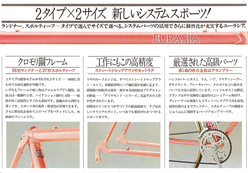 2/5 ブリヂストン・ユーラシア・ランドナー復活 : 「三澤家は今・・・」