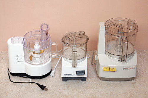フードプロセッサー4台を比較検討の結果 : お茶の水調理研究所