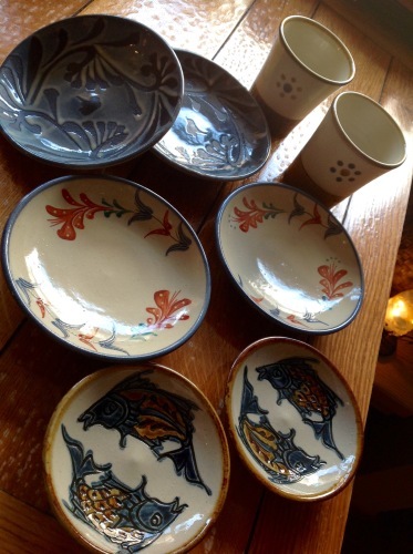 沖縄やちむん 読谷村 陶眞窯届きました : MOTTAINAIクラフトあまた