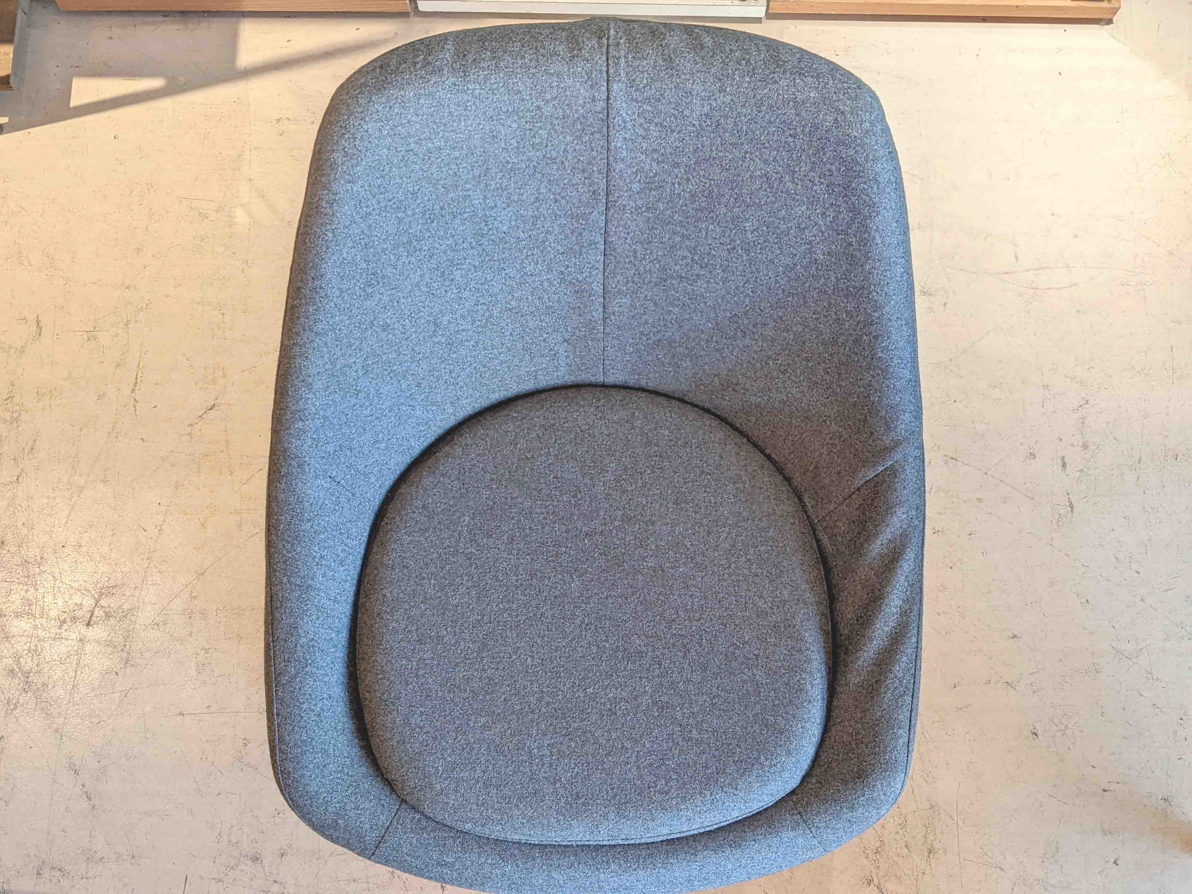MOMO natural/モモナチュラル】M-ROUND CHAIR EM COVERING / モールド