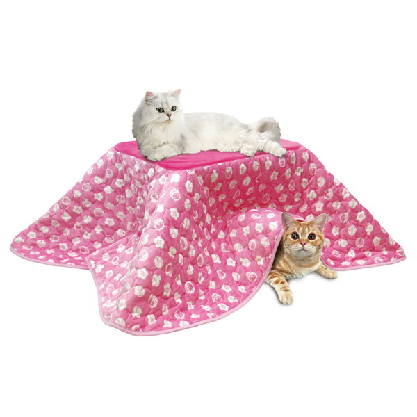 あったか こたつ 猫用 M ふとんセット 猫和柄: 200｜業務用トリミング