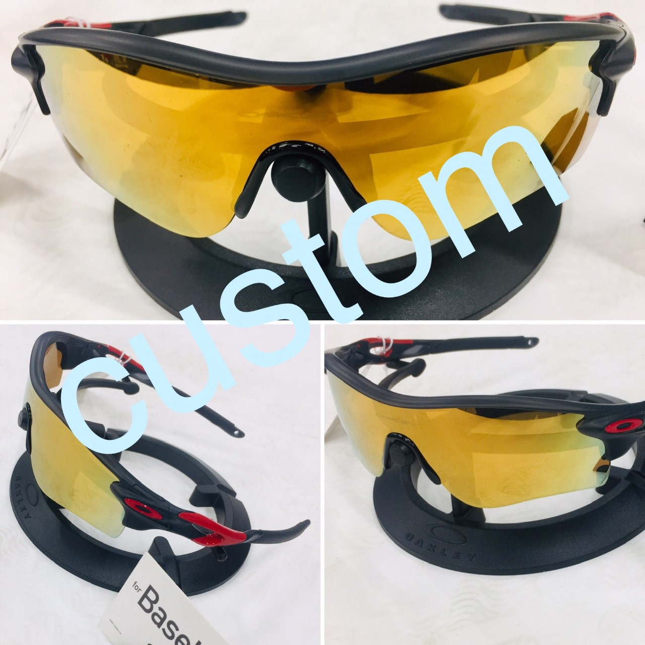 オークリーレーダーカスタムオーダーサングラスの選択項目を公開