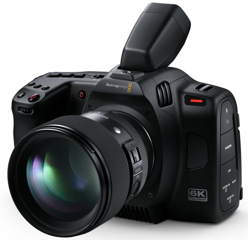 Blackmagic's First Full-Frame Cinema Camera Has 6K Sensor and L