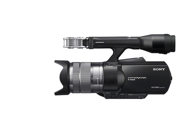 Sony NEX-VG20 Side