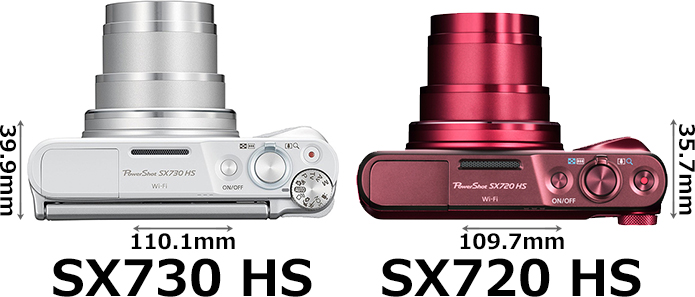 PowerShot SX730 HS」と「PowerShot SX720 HS」の違い - フォトスク