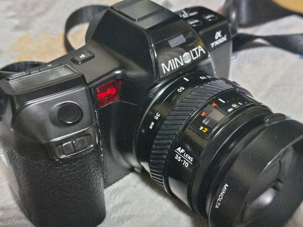 ジャンクカメラで遊ぼう】レンズセットで約2,000円遊べるMINOLTA α