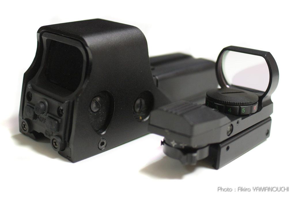 野鳥の飛翔写真撮影法：光学照準器：ドットサイト（Dot Sight）