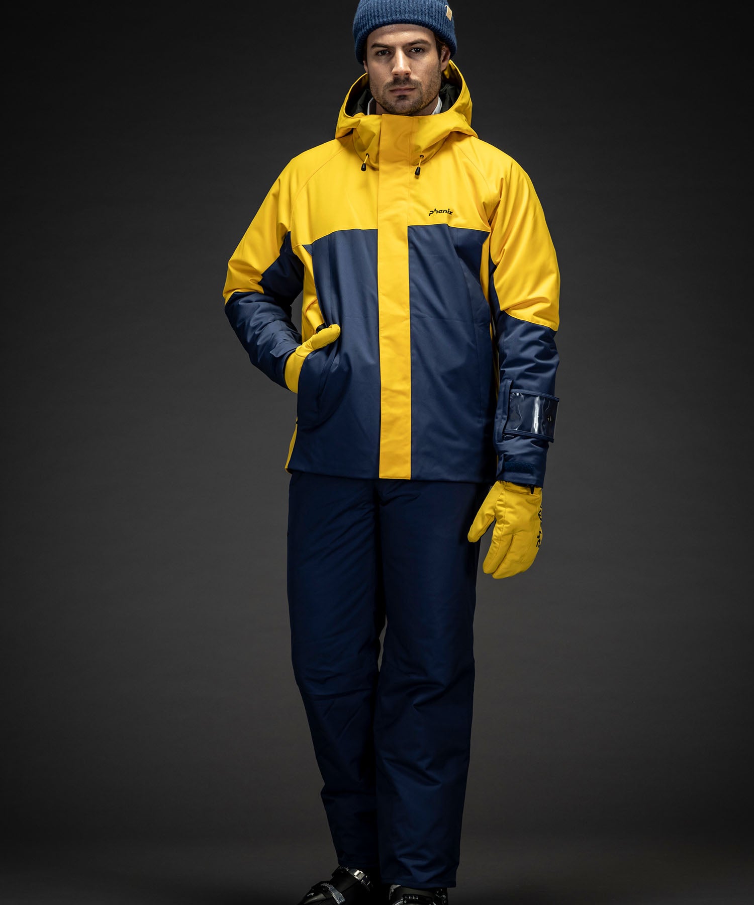 MENS】Color Block Two-piece カラーブロックツーピース / スキー