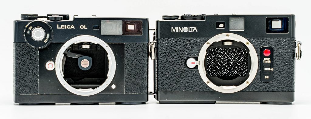 Minolta CLE Interchangeable Lens Rangefinder
