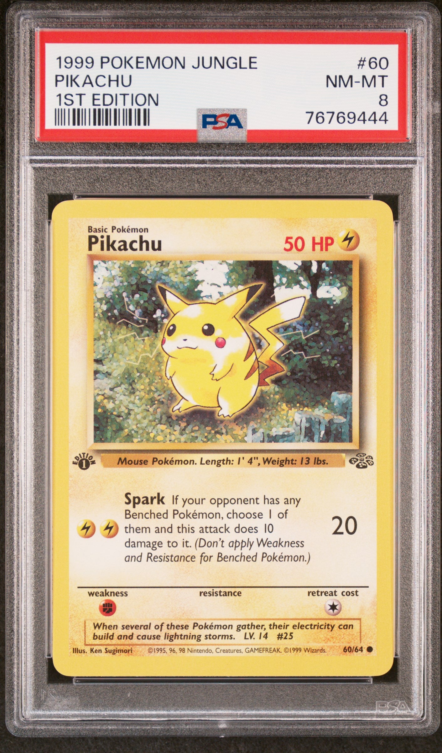 PSA 8 Pikachu 1st Edition (Graded Card) – Phurion