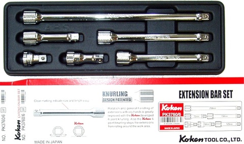 PK3760/6 エクステンションバーセット ＜ ハッピーツール 自動車用機械