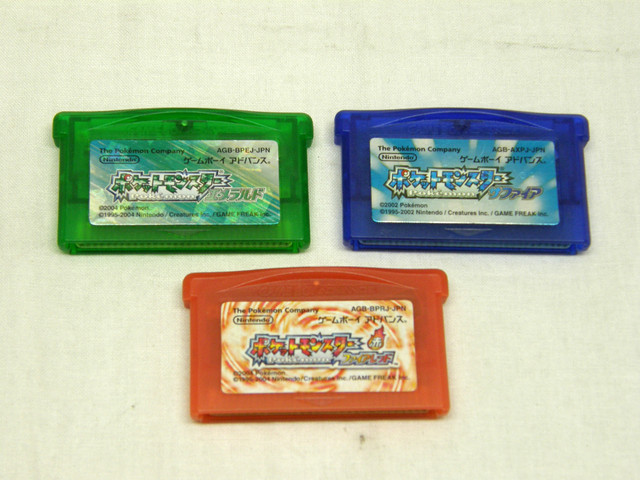 GBAソフト ポケモン ルビー サファイア エメラルド （ その他ゲーム
