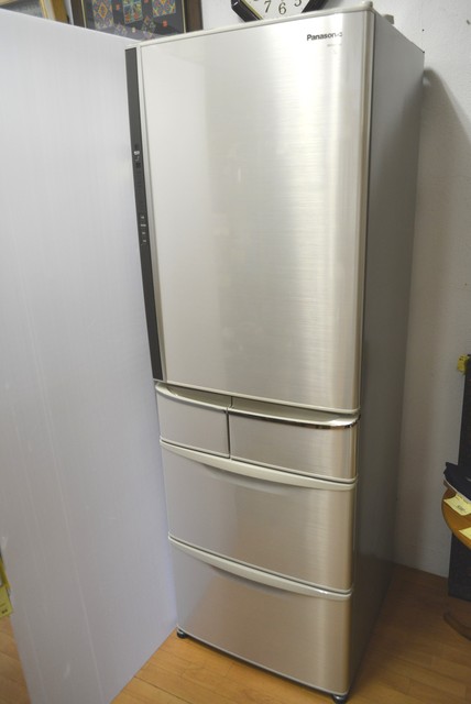 Panasonic 5ドア冷蔵庫 NR-E434T-N 2010年製 美品 （ 冷蔵庫・冷凍庫