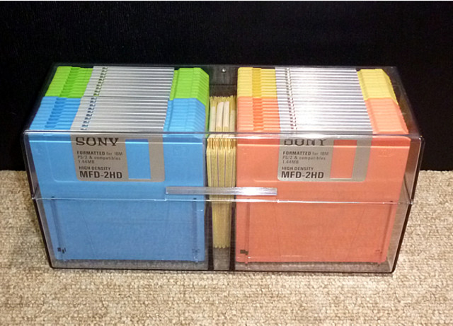 ソニー DOS/Vフォーマット済 3.5インチフロッピーディスク 2HD 40枚 未