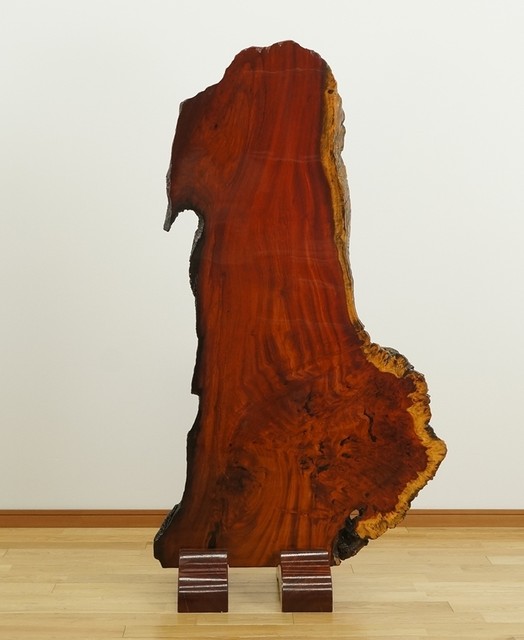 衝立 天然木 一枚板 花梨 衝立 天然素材の花梨の一枚板