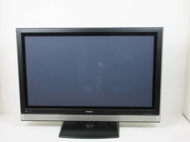 日立 Wooo 42V型 プラズマテレビ 2007年製 P42-HR01 （ 液晶テレビ）の