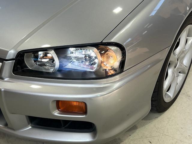 R34スカイライン ヘッドライト リペアレンズへ交換 レンズ交換｜グー