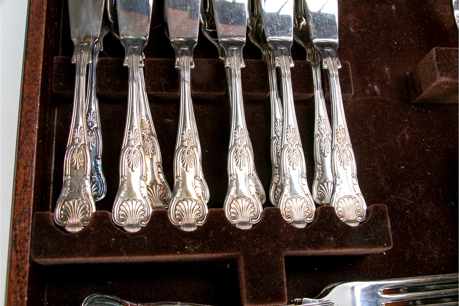 Silverplate, EPNS A1 Sheffield England Kings Pattern Flatware With