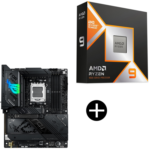 AMD Ryzen 9 9950X3D CPU + ASUS ROG-STRIX X870-F GAMING WIFI
