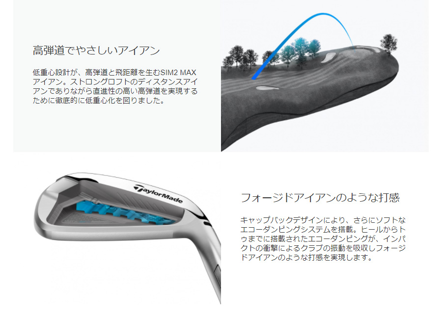 日本正規品】 テーラーメイド SIM2 MAX(シム2 マックス) レディース