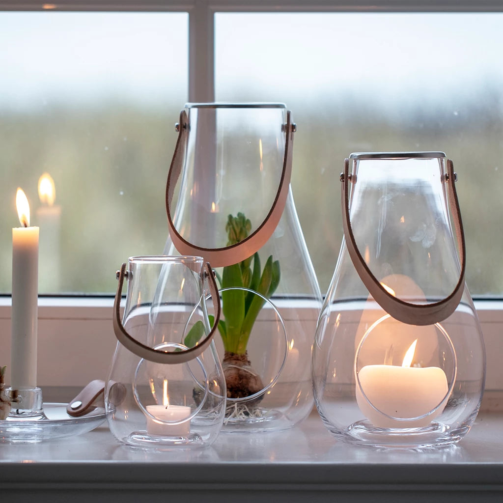 DESIGN WITH LIGHT ランタン（クリア） ｜HOLMEGAARD – PIANO ISOLA