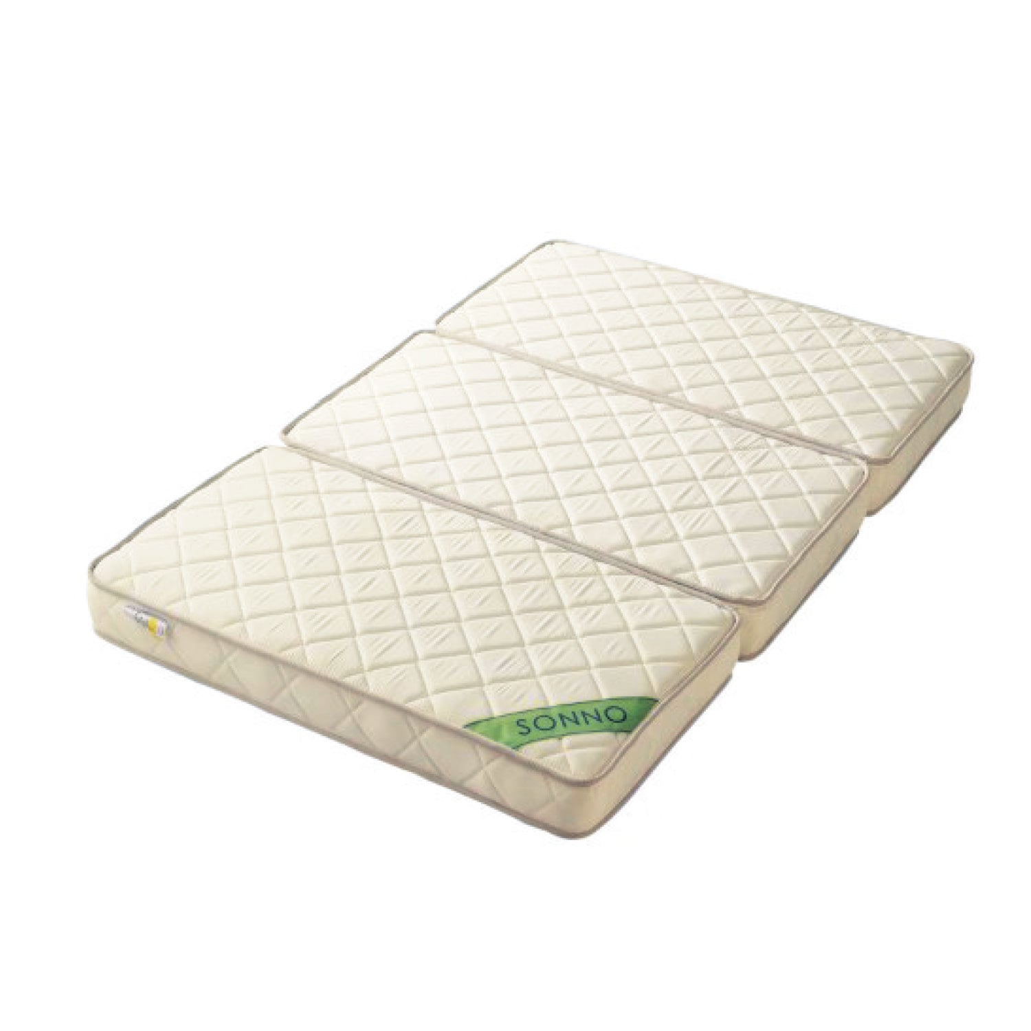 繋ぎ目が気にならない！3分割ポケットコイルマットレス（折りたたみ