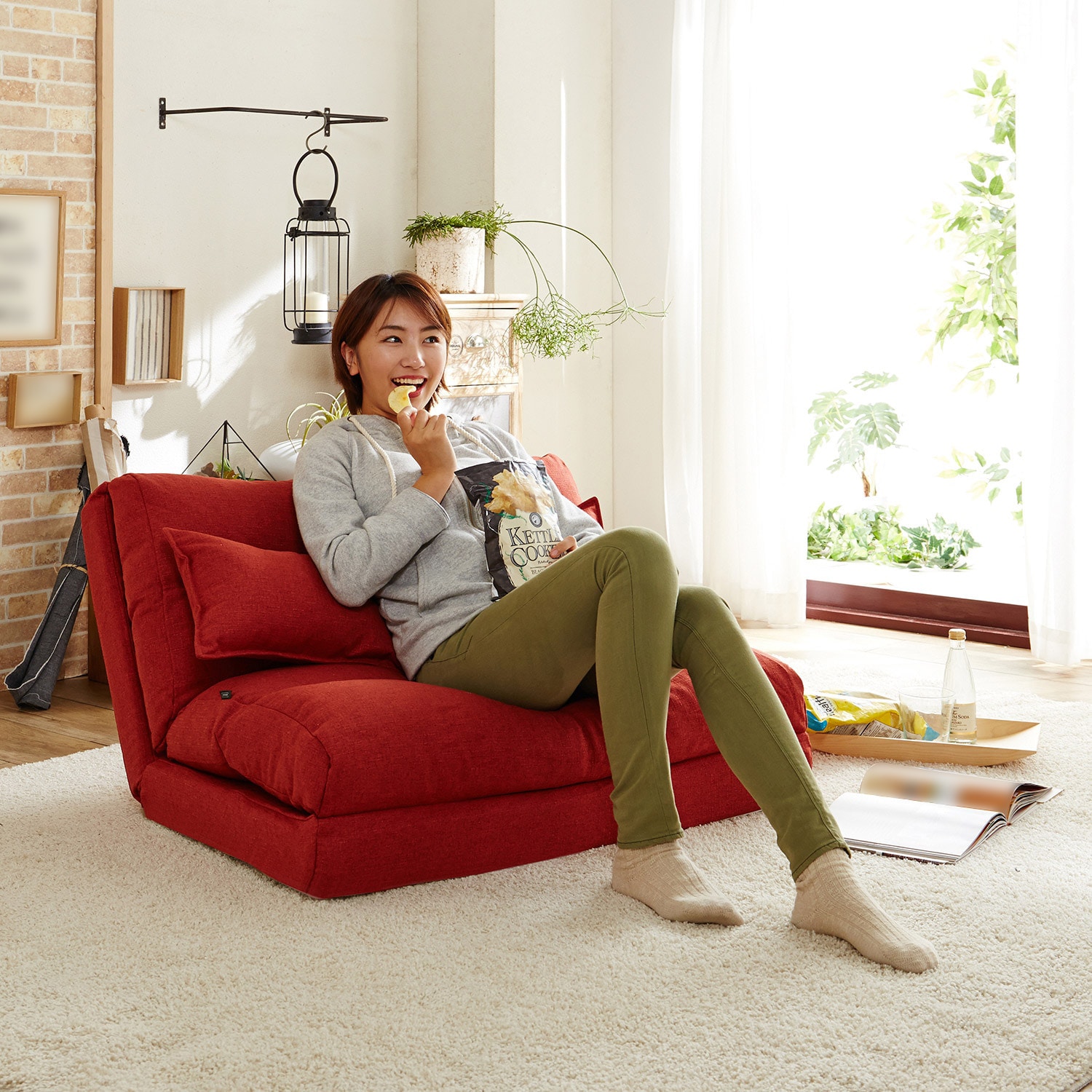 ゆったりくつろぎ4WAYソファーベッド｜通販のベルメゾンネット