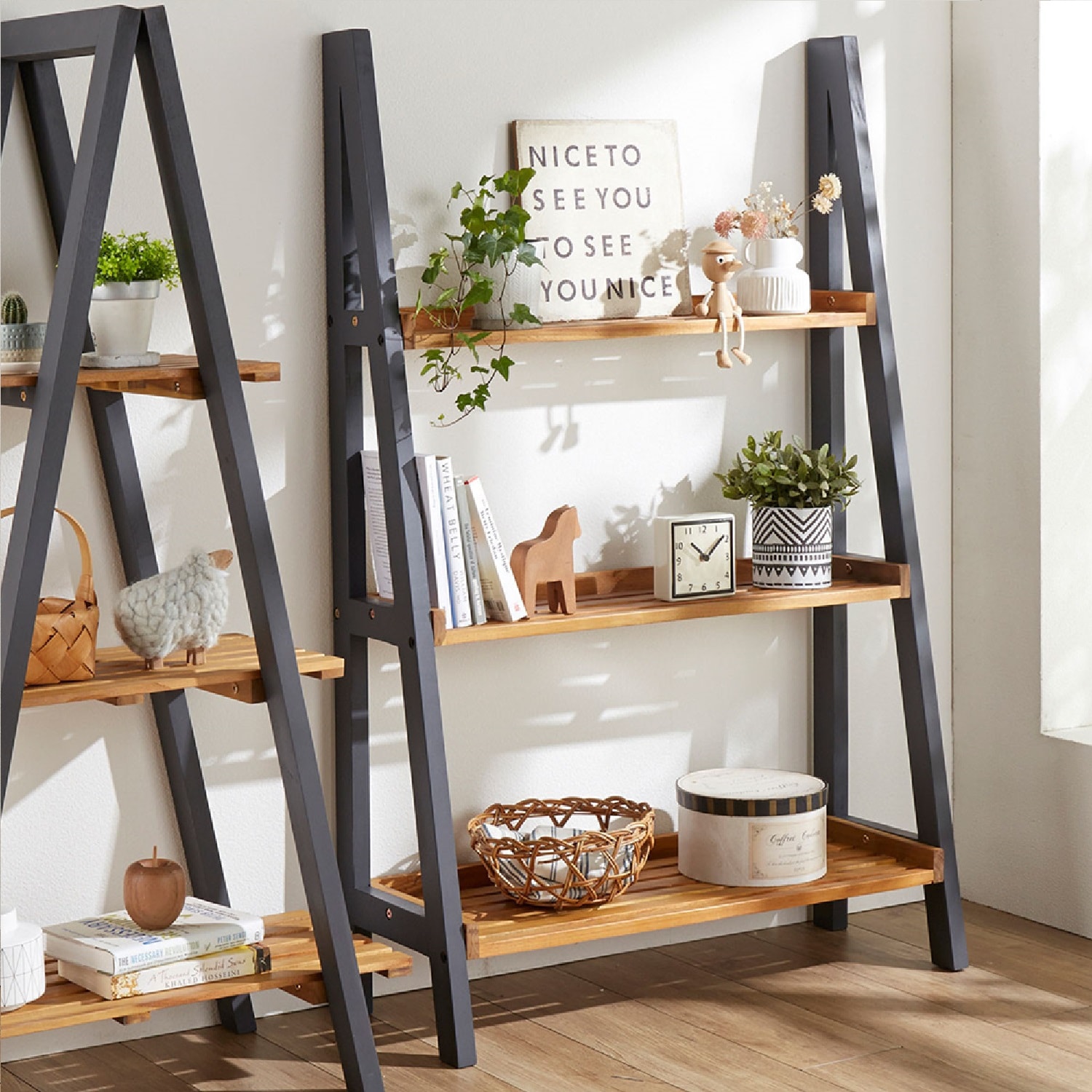 天然木のガーデンシェルフ｜通販のベルメゾンネット