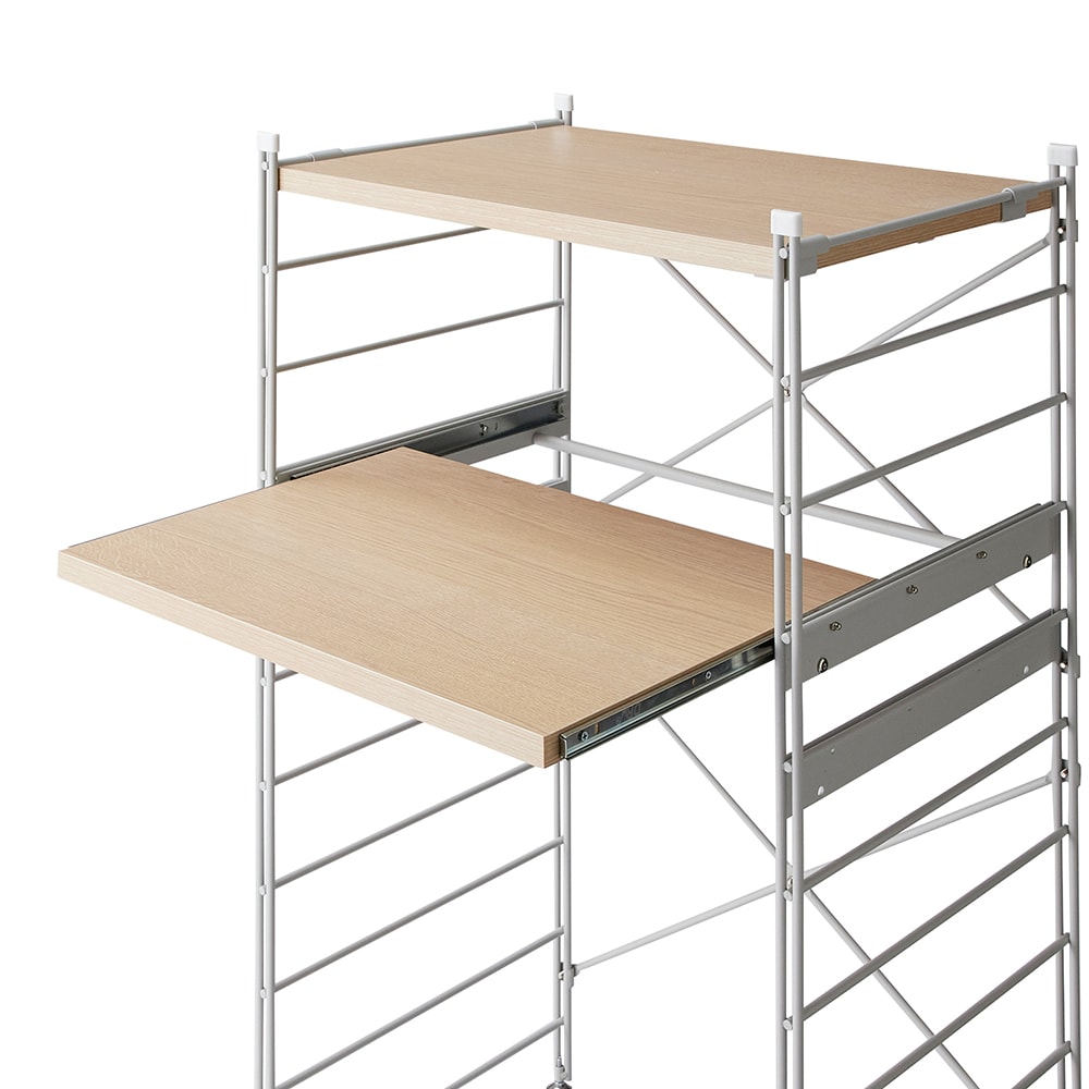 しっかり仕様のダブルワイヤーレンジ台＜ロー＞ ＜幅60.5／幅84.5cm